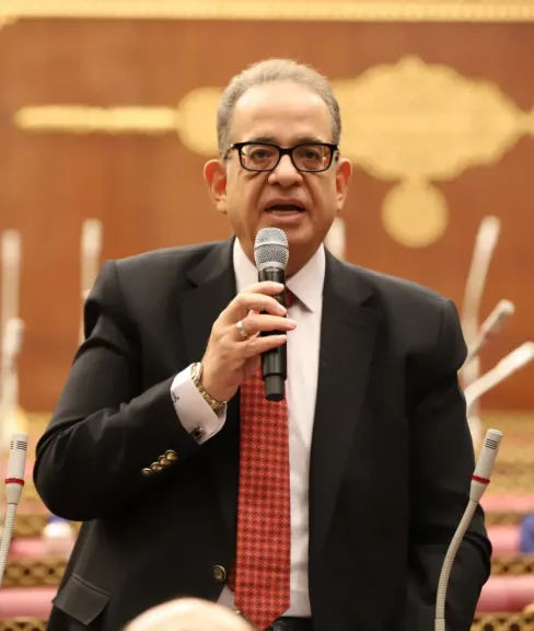 طارق عبد العزيز : التحيه لـ السيسي رائد فكره عودة مجلس الشيوخ فقد حصدنا زرعته في خمس سنوات مثمرة