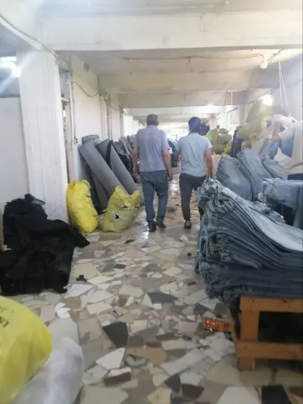 ضبط ٥ طن ملح مجهول المصدر ومخابز مخالفة بمنشأة ابوعمر