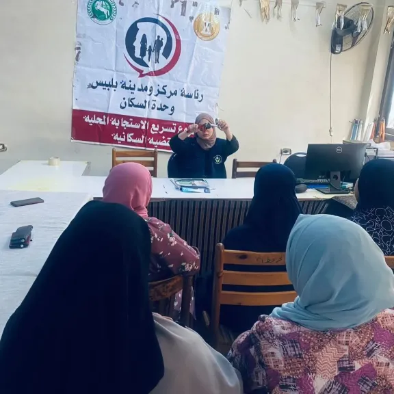 مياه الشرقية:ندوة تثقيفية للعاملين عن ترشيد إستهلاك المياه ببلبيس