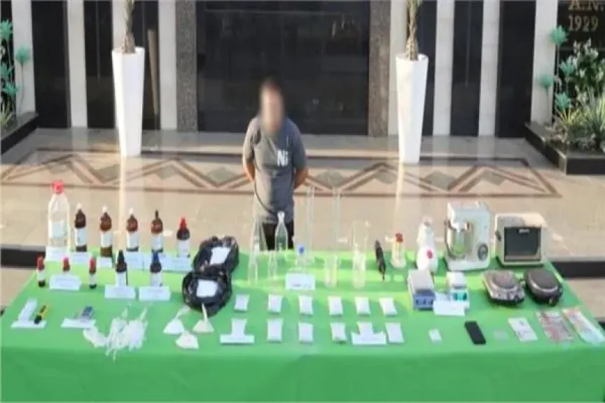 سقوط أخطر عناصر تصنيع المخدرات بالقليوبية