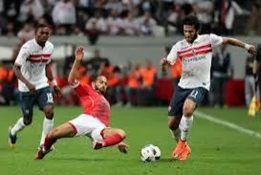 الأهلي يواجه الزمالك في السوبر المصري باستاد القاهرة
