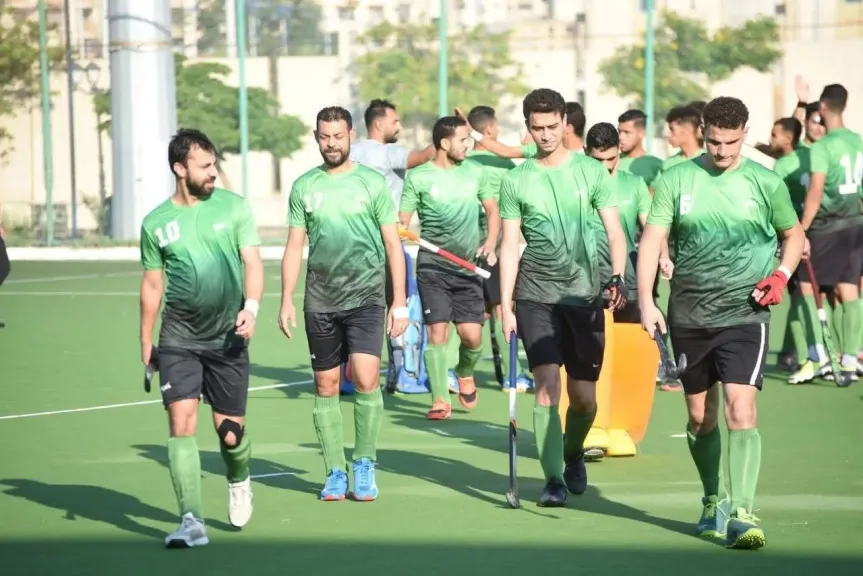 لفوزهم ببطولة كأس مصر للمرة الثانية عشر محافظ الشرقية يًهنئ فريق هوكي النادى رجال