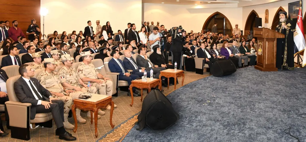 قيادة قوات الدفاع الشعبى والعسكرى تنظم ندوة تثقيفية بمقر الكنيسة القبطية الأرثوذكسية