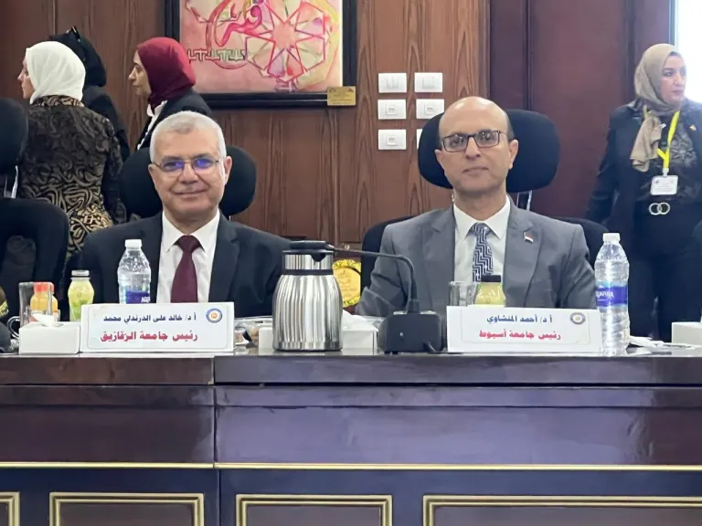 الدكتور المنشاوي يشارك  اجتماع المجلس الأعلى للجامعات بجامعة دمياط