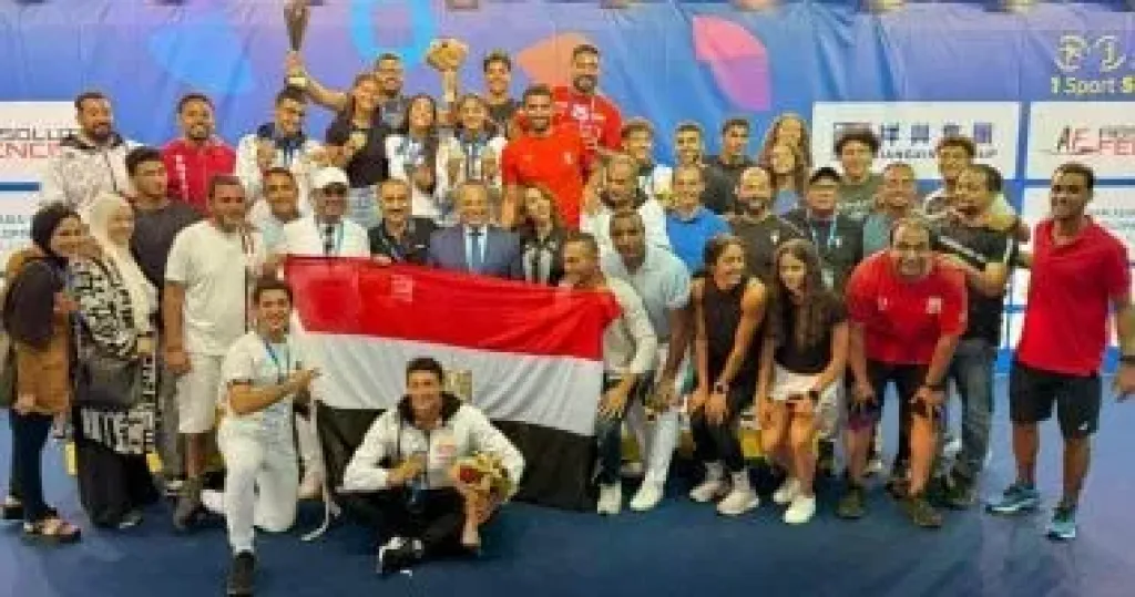 وزير الرياضة يشيد بمنتخب الخماسى بعد التتويج بخمس ميداليات فى بطولة العالم للناشئين