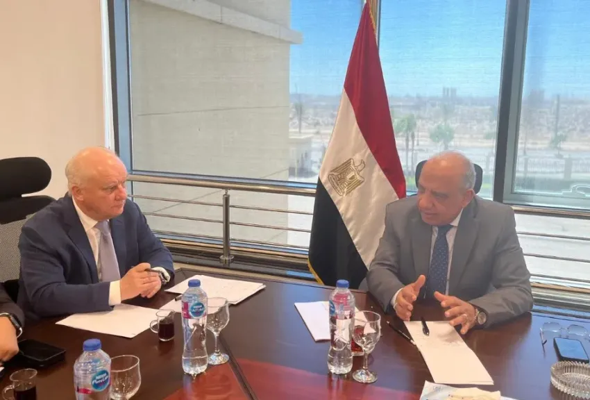 وزير الكهرباء يجتمع بالنائب الأول لمدير عام المؤسسة الحكومية الروسية للطاقة الذرية ”روسآتوم ” والوفد المرافق له