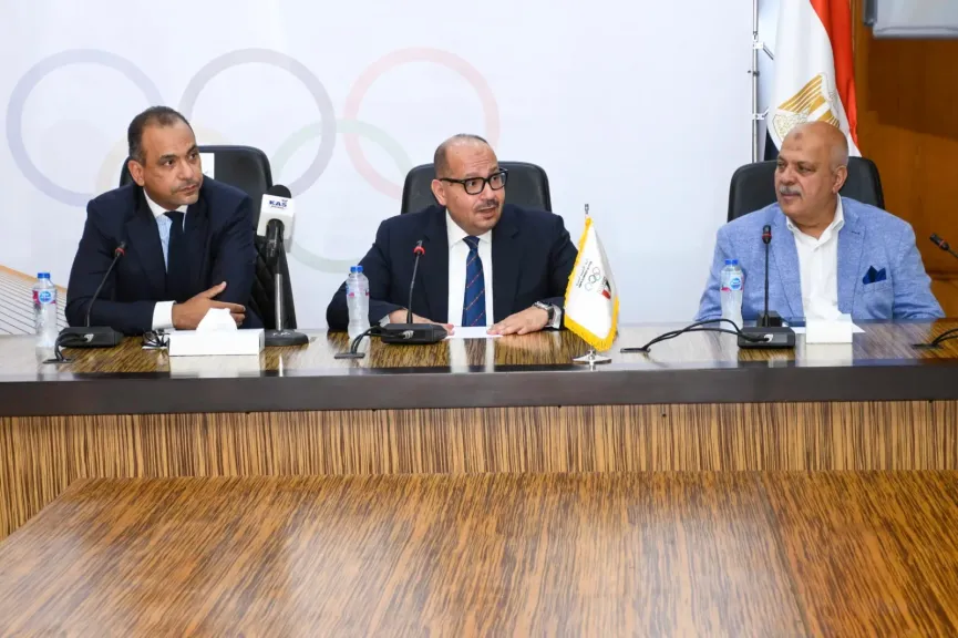 ياسر إدريس يعلن تفاصيل بروتوكول التعاون بين اللجنة الأوليمبية وجلوبال ميديكال