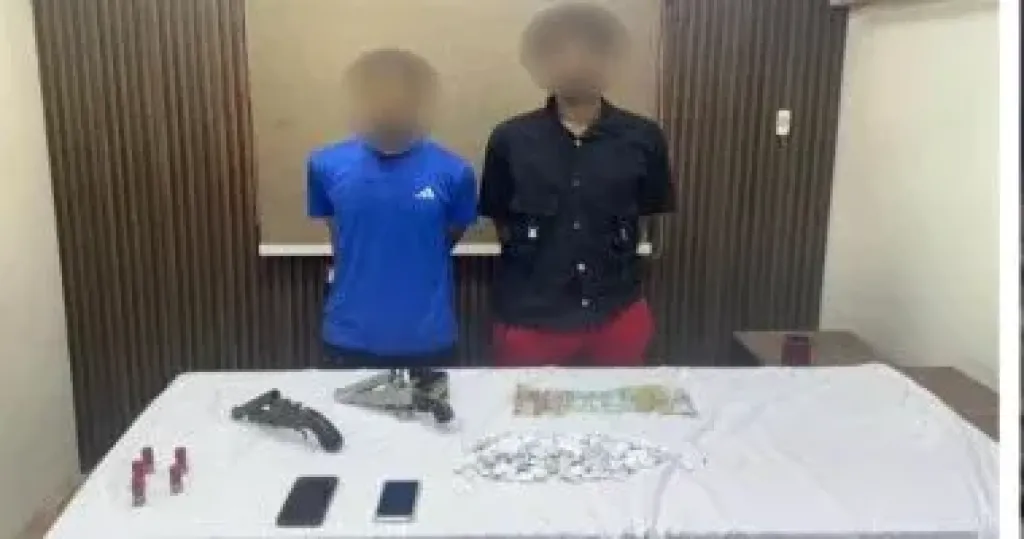 بحوزتهما هيروين.. ضبط شخصين لإطلاقهما رصاص فى القليوبية