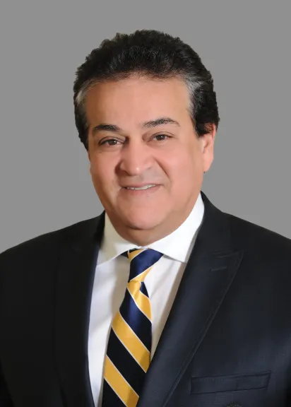 وزير الصحة مع الاعلامي محمود هاشم على راديو الدلتا