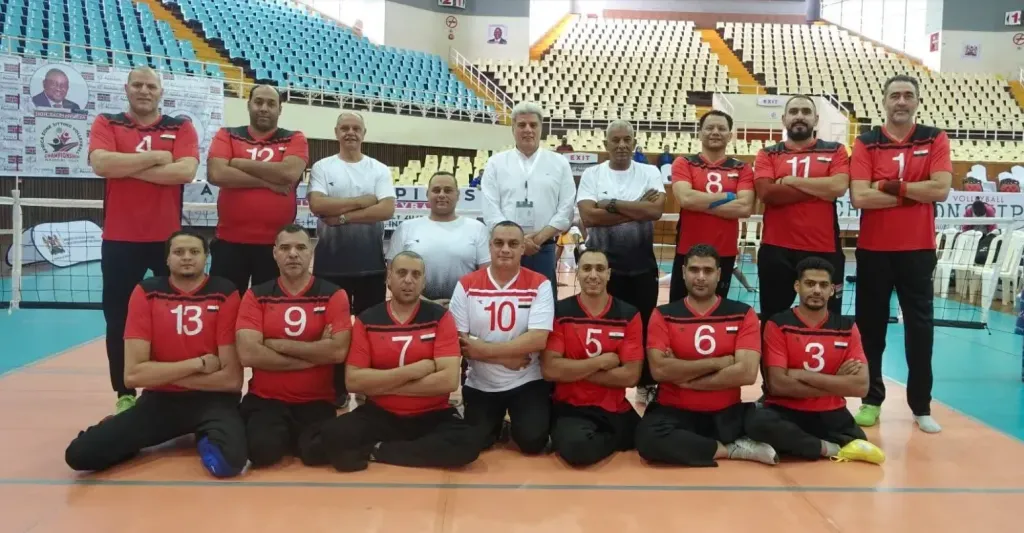 ” رمضان” : منتخب الطائرة جلوس يصل أمريكا للمشاركة في كأس العالم .. ونشكر وزير الشباب والرياضة على الدعم المتواصل