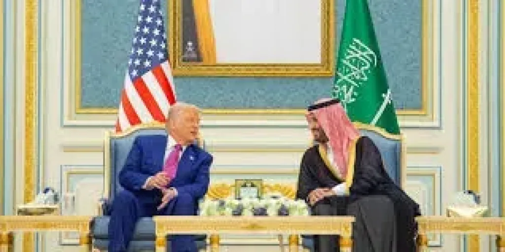 ولي العهد السعودى يهنئ ترامب بذكرى استقلال الولايات المتحدة