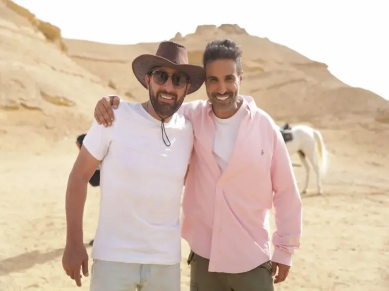 السقا وفهمي يكشفان كواليس «أحمد وأحمد»: حلم عمره 11 سنة.. وقدمنا مشاهد السقالات من غير واير