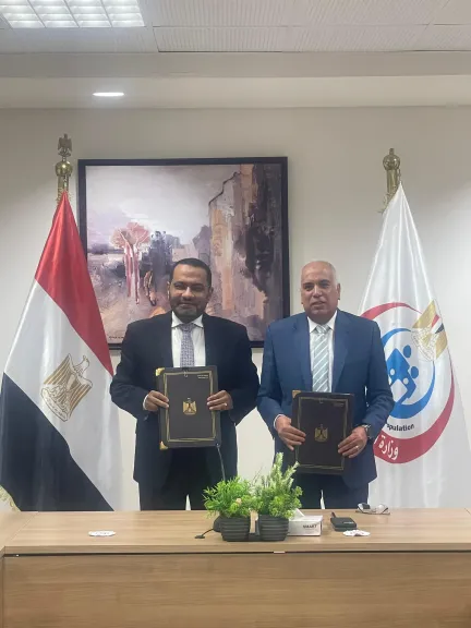 وزير الكهرباء يتفقد هيئة المواد النووية ويستعرض مشروعات العمل الحالية
