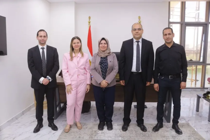 فريق تواصل هيئة الرقابة النووية والإشعاعية في ضيافة ” نائب محافظ دمياط ”