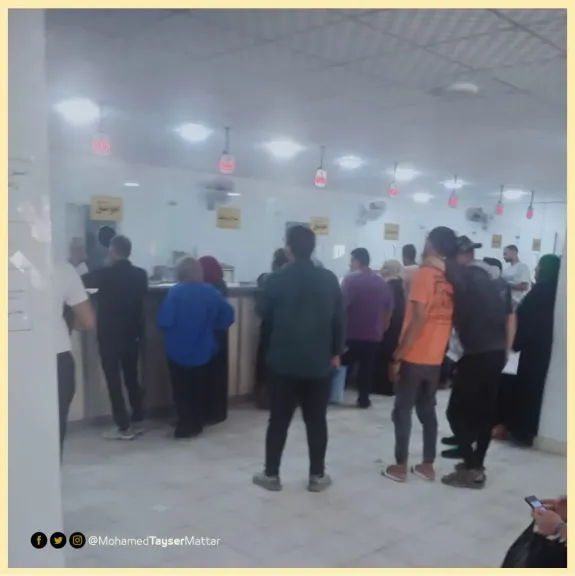 محمد تيسير مطر يتابع شكاوى المواطنين بخصوص مكتب الشهر العقاري بدار السلام