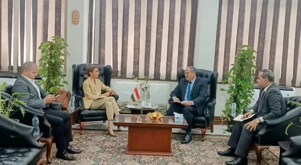 رئيس البحوث الزراعية ومدير اليونسكو بالقاهرة يبحثان سبل التعاون في حفظ الأصول الوراثية النباتية