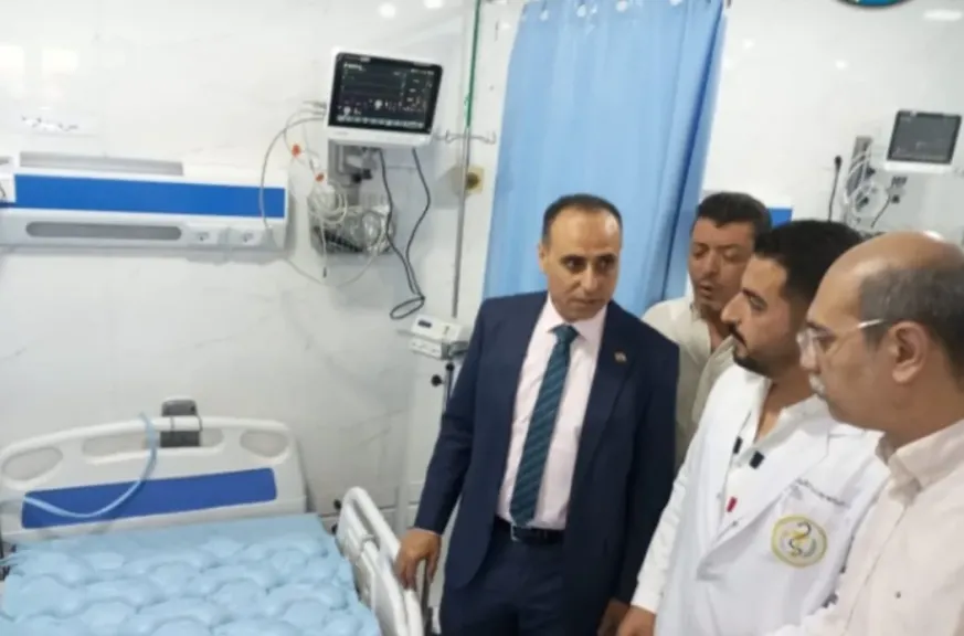 بتكلفة ٢ مليون جنيه التشغيل التجريبي لوحدة العنايه المركزه بمستشفى الحسينية المركزي