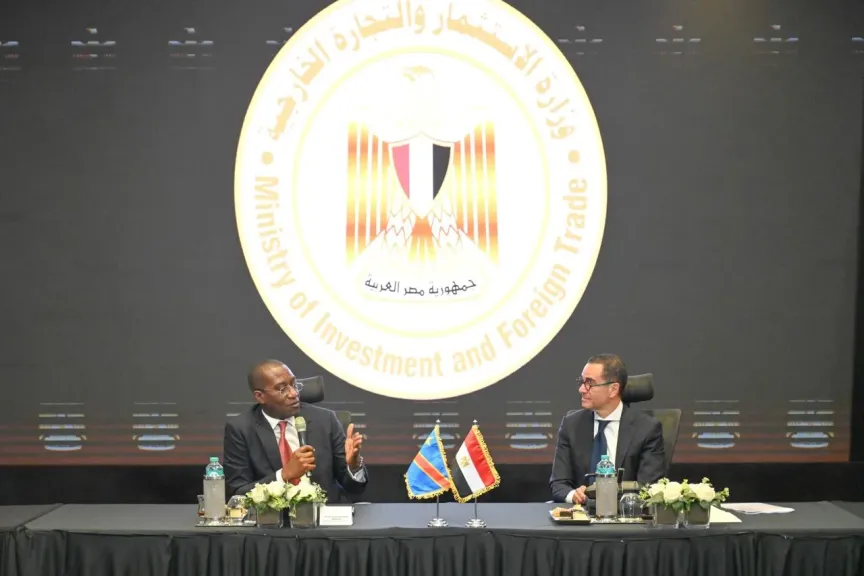 وزير الاستثمار يبحث مع نائب رئيس وزراء الكونغو تعزيز التعاون الاقتصادي بين البلدين