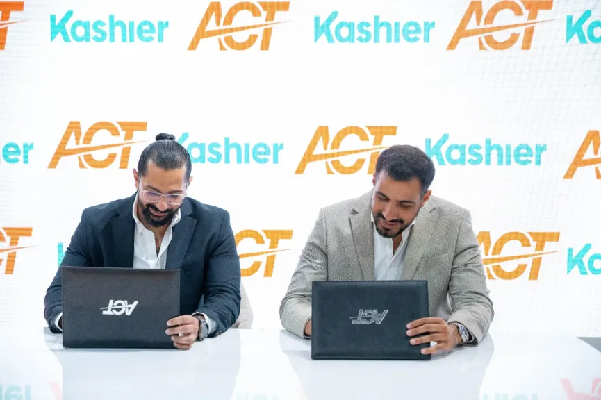 ACT وKashier  توقعان بروتوكول تعاون استراتيجي لتقديم حلول دفع ذكية لقطاع الضيافة