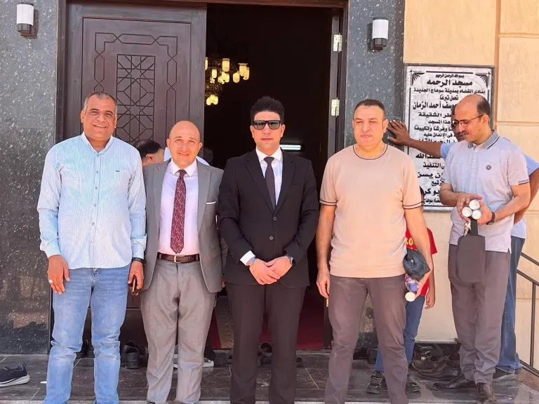 افتتاح مسجد نادي القضاة بمدينة سوهاج الجديدة بتكلفة 8 ملايين جنيه بحضور نائب المحافظ وكوكبة من القضاة.. صور