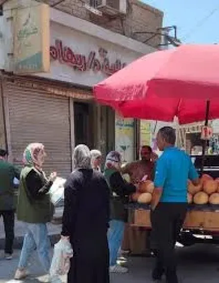 قافلة شاملة لخدمات المياه والصرف الصحى بمدينة البدرشين.