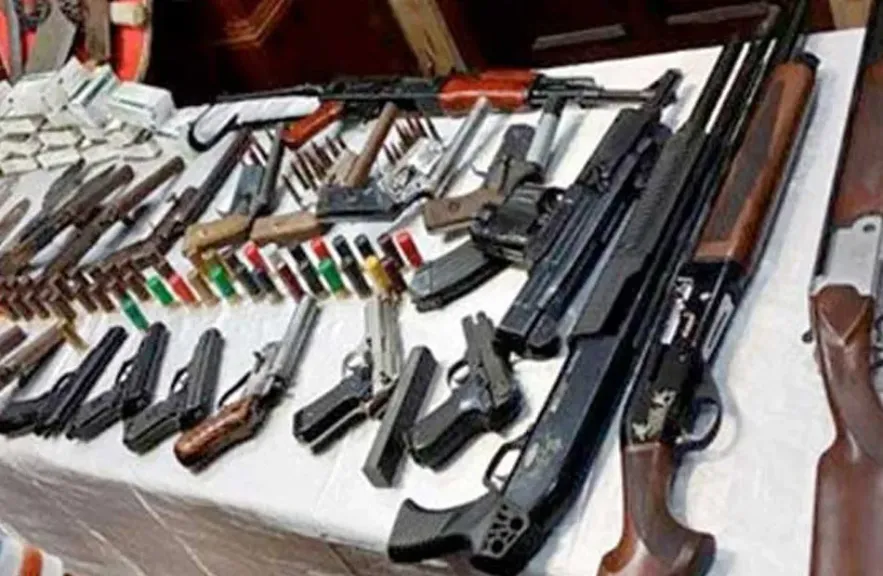 الداخلية تضبط 3 عصابات و154 قطعة سلاح ناري خلال 24 ساعة