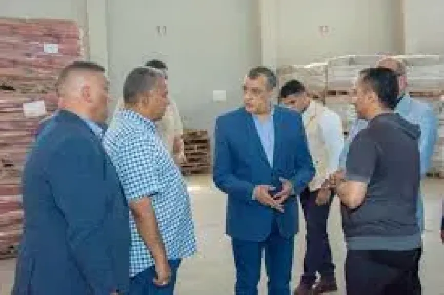 وزير الإنتاج الحربى يتفقد سير العملية الإنتاجية بشركة حلوان لمحركات الديزل