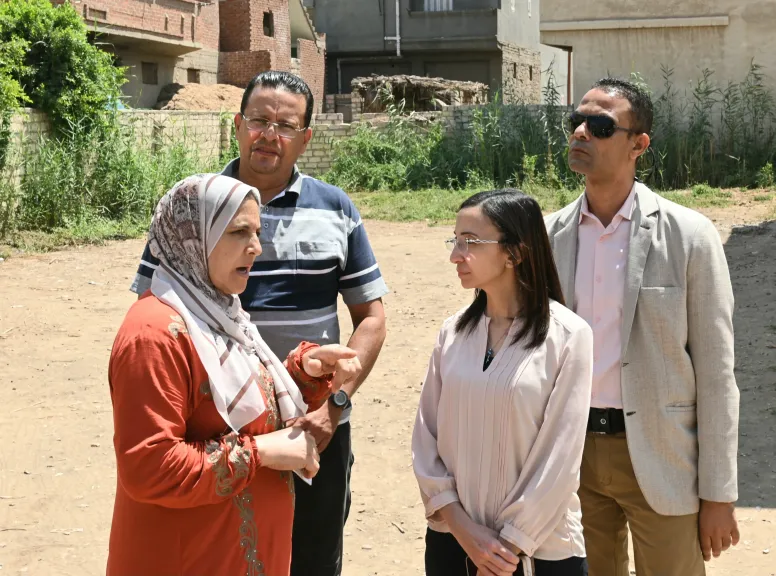 محافظ البحيرة تتابع منظومة صرف الاسمدة بالجمعية الزراعية بكفر السابي شبراخيت