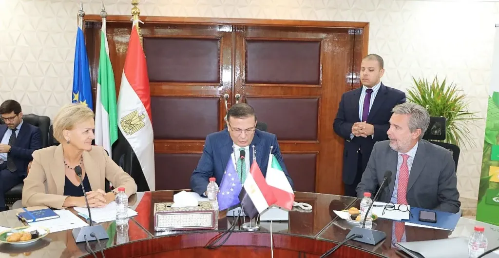 وزير الزراعة يفتتح أول اجتماع فني لمشروع التنمية الريفية المتكاملة بالشراكة مع الاتحاد الأوروبي وإيطاليا