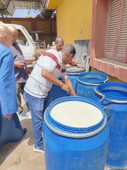 محافظ أسيوط: ضبط 500 كيلوجرام من اللبن غير الصالح للاستهلاك الآدمي