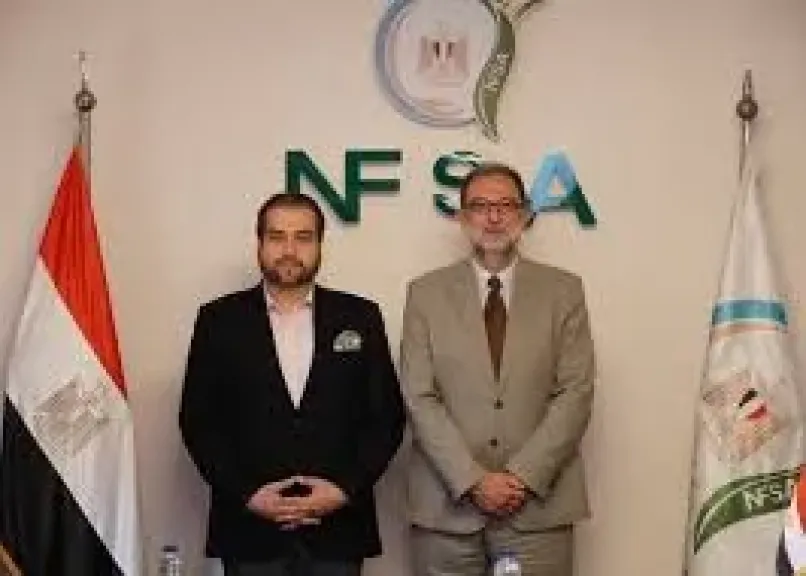 رئيس هيئة سلامة الغذاء يستقبل وزير الزراعة والثروة الحيوانية بإقليم البنجاب