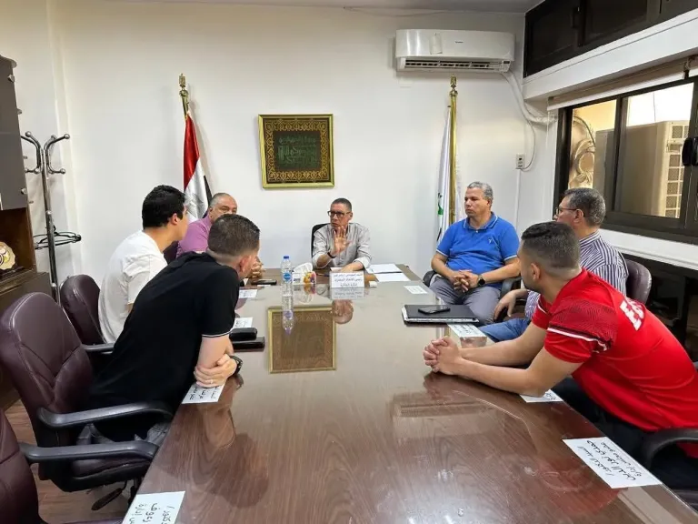 رئيس اتحاد الطائرة يجتمع باللجنة الطبية للوقوف على حجم إصابات اللاعبين الدوليين