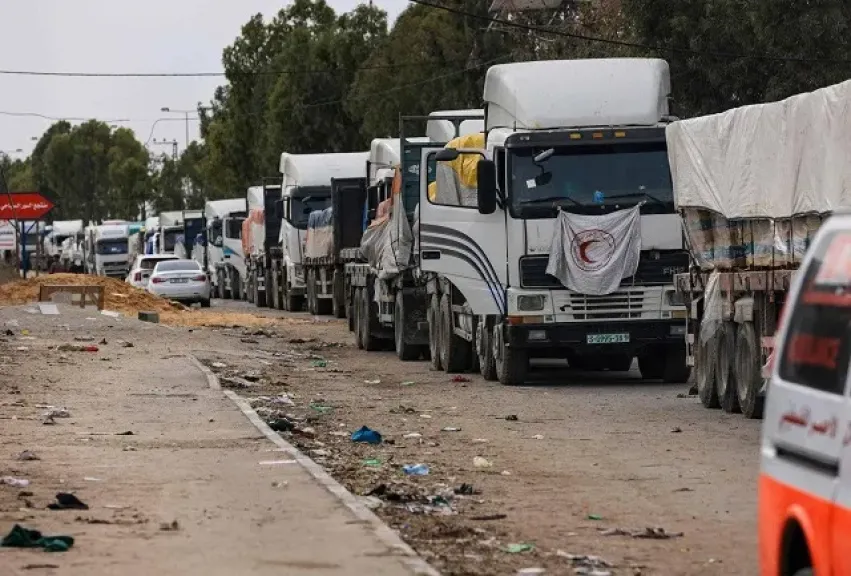 الأونروا: 6 آلاف شاحنة مساعدات تنتظر على حدود غزة.. والآلية الحالية لا تعمل مطلقا
