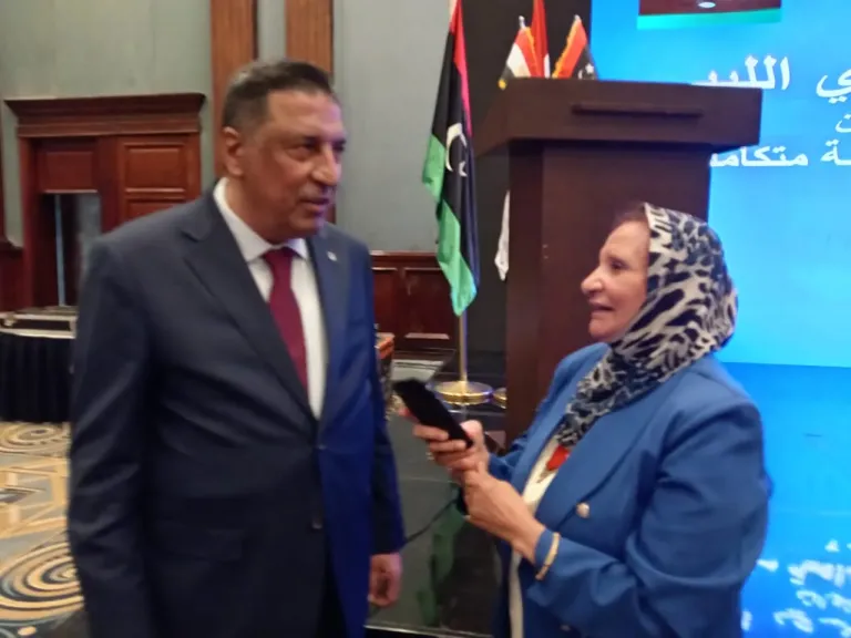 صالح العبيدى.. ليبيا تفتح ابوابها للشركات المصرية لاعادة اعمارها