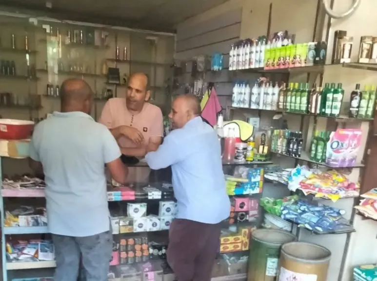 حملات تموينية مكثفة بقرية الحدين في البحيرة