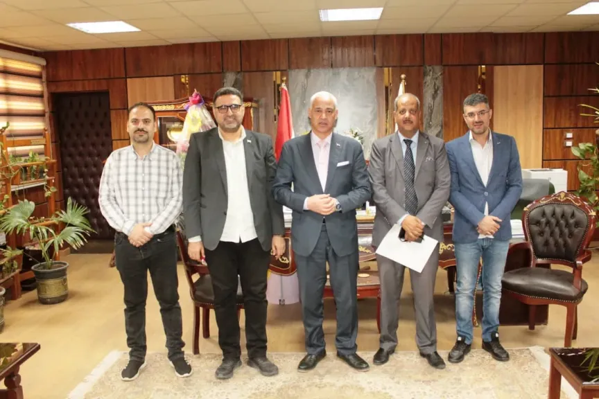 جامعة أسيوط تستقبل لجنة من المجلس الأعلى للجامعات لمتابعة اختبارات