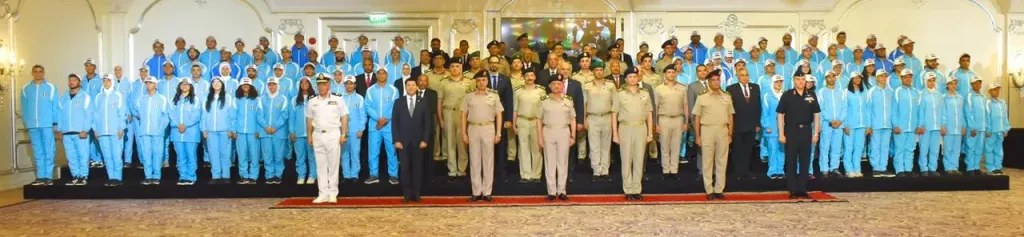 وزير الدفاع يكرم أبطال القوات المسلحة المحققين للإنجازات الرياضية المحلية والدولية.. صور