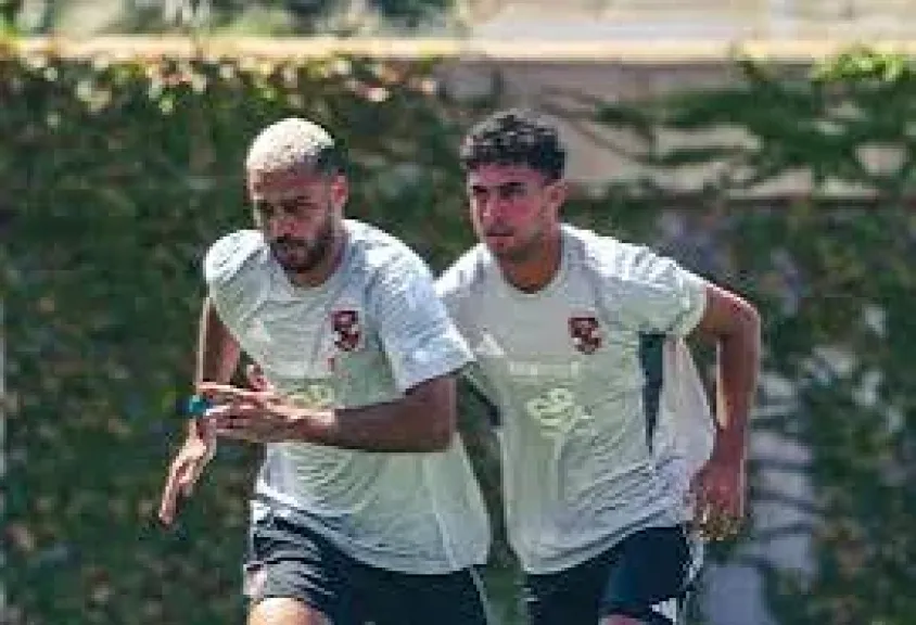 «بيكهام» يشارك في المران الجماعي للأهلي