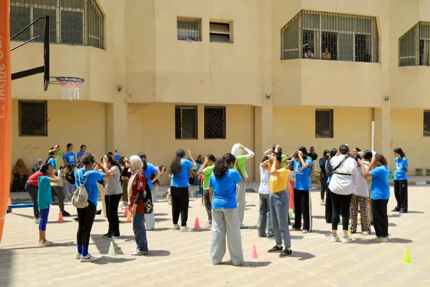 ”التضامن” و”ويل سبرنج” تنظمان أنشطة ترفيهية وتثقيفية لفتيات العجوزة