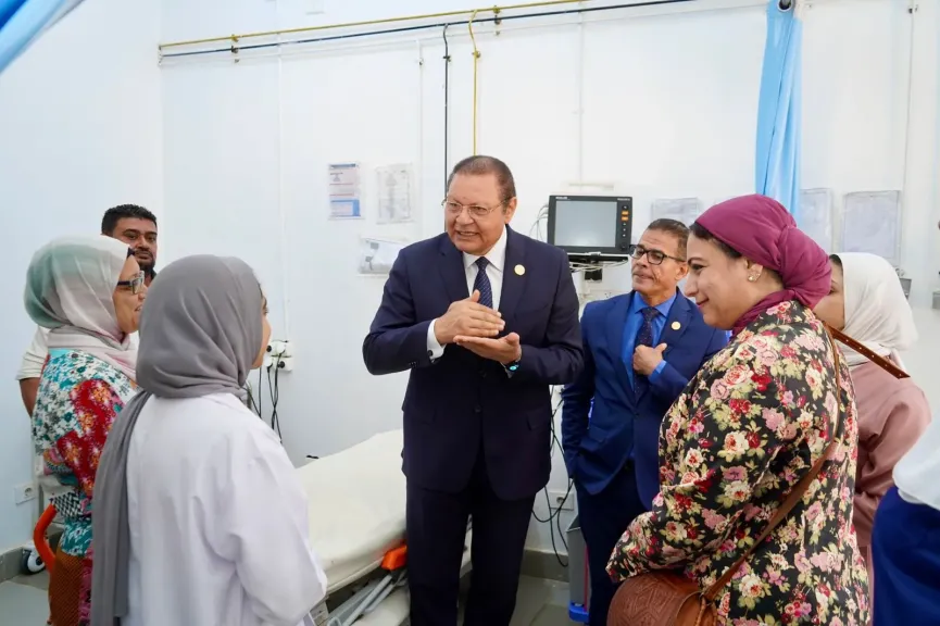د. أحمد طه: مطروح تستعد للمرحلة الثانية من ”التأمين الصحي الشامل”