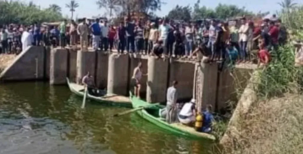مصرع طفل غرقا فى الرياح البحيرى بمنشأة القناطر