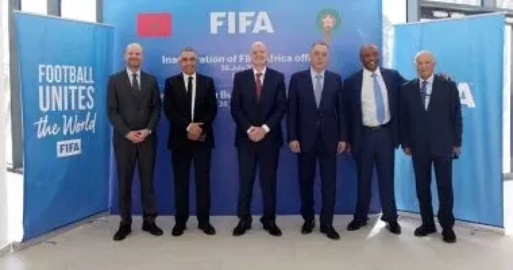 افتتاح المقر الإقليمى للفيفا بالمغرب وأبو ريدة يهنئ لقجع