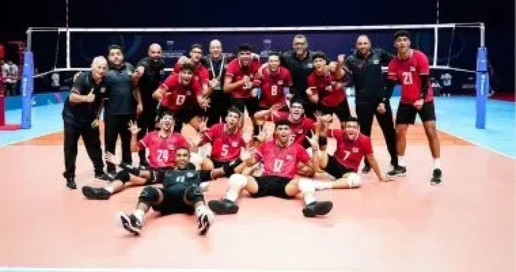 منتخب شباب الطائرة راحة من المباريات اليوم فى بطولة العالم بأوزبكستان
