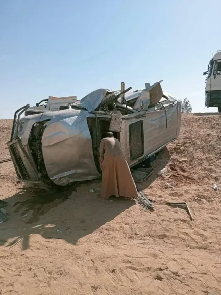 .وفاة مدير أمن الوادي الجديد وإصابة اثنين من أمناء الشرطة في حادث