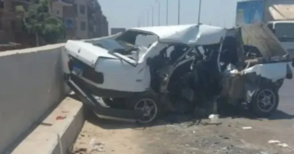 إصابة 4 أشخاص فى حادث تصادم بالفيوم