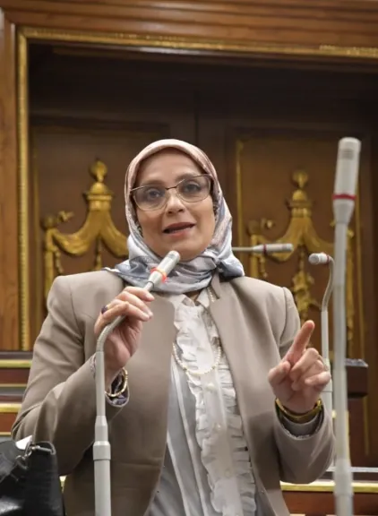 نجلاء العسيلي: مصر درع فلسطين الإنساني والسياسي.. و السيسي يقود ملحمة تاريخية لدعم غزة
