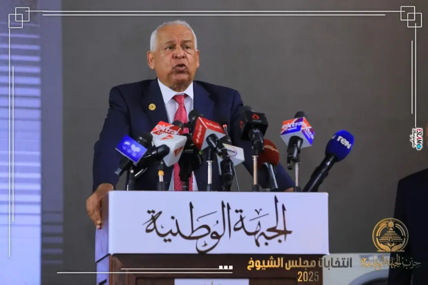 أمين الجبهة الوطنية بالإسكندرية : كلمة الرئيس السيسي تاريخية وبعثت برسائل للعالم لدعم  القضية الفلسطينية