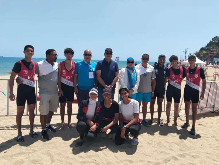 منتخب التجديف يحصد ذهبيتين في البطولة الأفريقية للمدارس بالجزائر