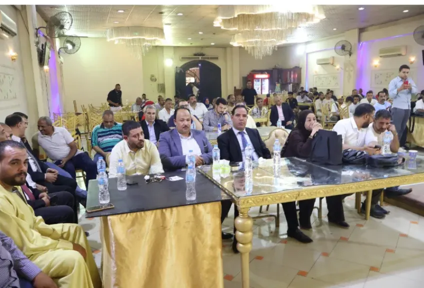 حزب المؤتمر بالجيزة يدشن أمانة كرداسة لدعم مرشحه المهندس خالد أبو السعود رمز السيف