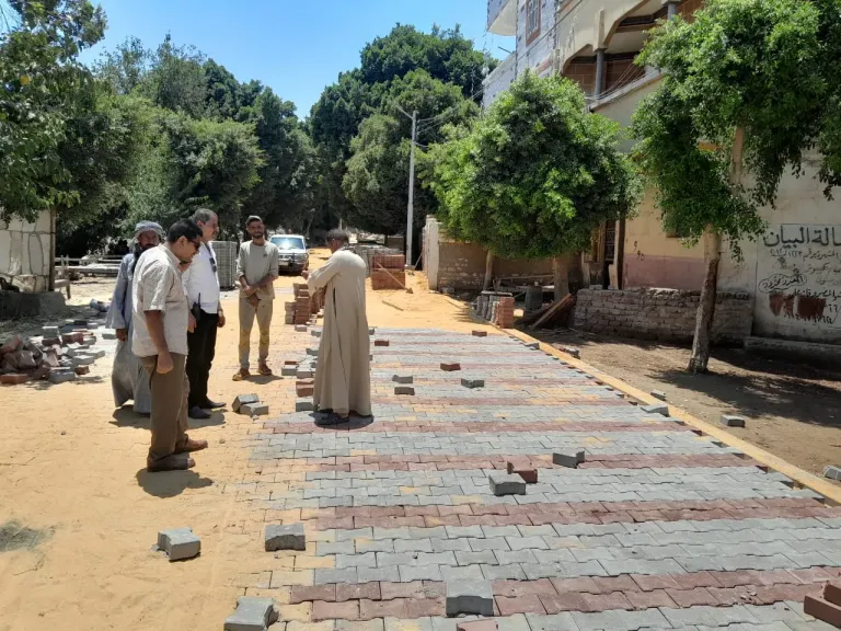 محافظ أسيوط: استمرار أعمال تركيب بلاط الإنترلوك بشوارع ديروط